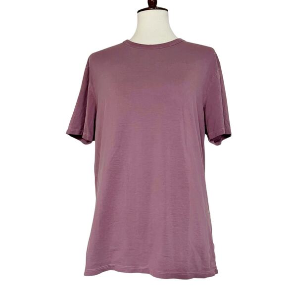 Lululemon Pink Short Sleeves Straight-Hem Crewneck T-Shirt Size 10 - Picture 2 of 8